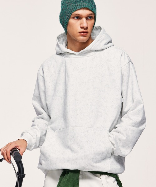 CLOSET(クローゼット)の「ベーシックプルパーカー(パーカー・メンズ・ブラック/ストーン/グリーン・X-LARGE/LARGE/MEDIUM)」の2枚目の写真