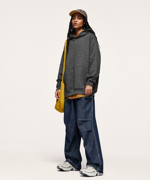 CLOSET(クローゼット)の「ベーシックプルパーカー(パーカー・メンズ・ブラック/ストーン/グリーン・X-LARGE/LARGE/MEDIUM)」の6枚目の写真