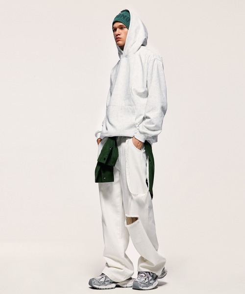 CLOSET(クローゼット)の「ベーシックプルパーカー(パーカー・メンズ・ブラック/ストーン/グリーン・X-LARGE/LARGE/MEDIUM)」の20枚目の写真