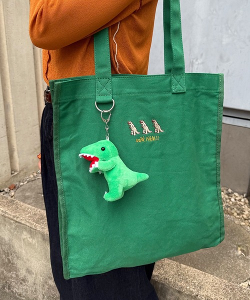 DOUBLE NAME（ダブルネーム）の「【m:rex】withFAN!!トートBAG（トートバッグ・レディース・ブルー/レッド/グリーン/ベージュ・FREE）」の9枚目の写真