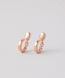 CALIN　STANDARD（カリンスタンダード）の「◆金属アレルギー対応◆◆made in japan◆【純金厚メッキ】　プレーン　極小ミニマル　ループフィットイヤリング（イヤリング）」