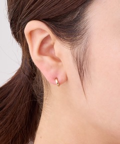 K10 2連 フープピアス（ピアス（両耳用））｜NOIR DE POUPEE（ノ