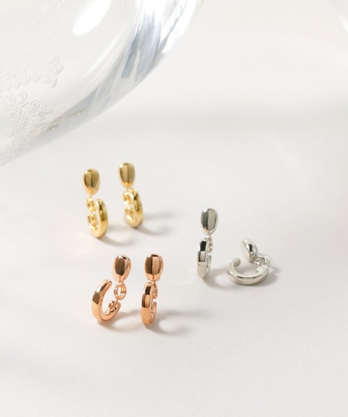 CALIN STANDARD(カリンスタンダード)の「◆金属アレルギー対応◆◆made in japan◆【純金厚メッキ】 プレーン 極小ミニマル ループフィットイヤリング(イヤリング・レディース・シルバー/ゴールド/ピンクゴールド・FREE)」の17枚目の写真