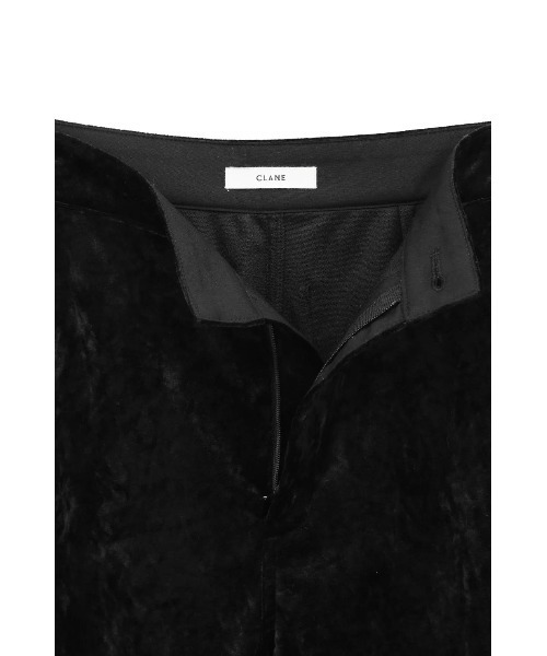 CLANE/クラネ/VELOUR CAPRI PANTS 【公式通販】