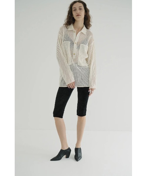 CLANE VELOUR CAPRI PANTS サイズ1 CLANE/クラネ/VELOUR CAPRI PANTS 【公式通販】