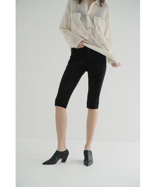 CLANE/クラネ/VELOUR CAPRI PANTS 【公式通販】