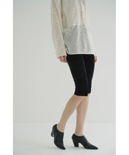CLANE VELOUR CAPRI PANTS サイズ1 CLANE/クラネ/VELOUR CAPRI PANTS 【公式通販】