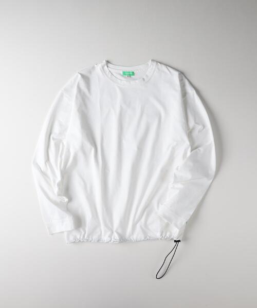 Right-on(ライトオン)の「Refurbish(リファービッシュ)【メンズ】【接触冷感】ペーパータッチ天竺ロングスリーブTシャツ(Tシャツ/カットソー・メンズ・ブラック/ホワイト・L/XL/M)」の19枚目の写真