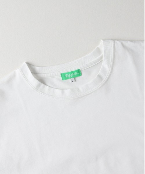 Right-on(ライトオン)の「Refurbish(リファービッシュ)【メンズ】【接触冷感】ペーパータッチ天竺ロングスリーブTシャツ(Tシャツ/カットソー・メンズ・ブラック/ホワイト・L/XL/M)」の7枚目の写真
