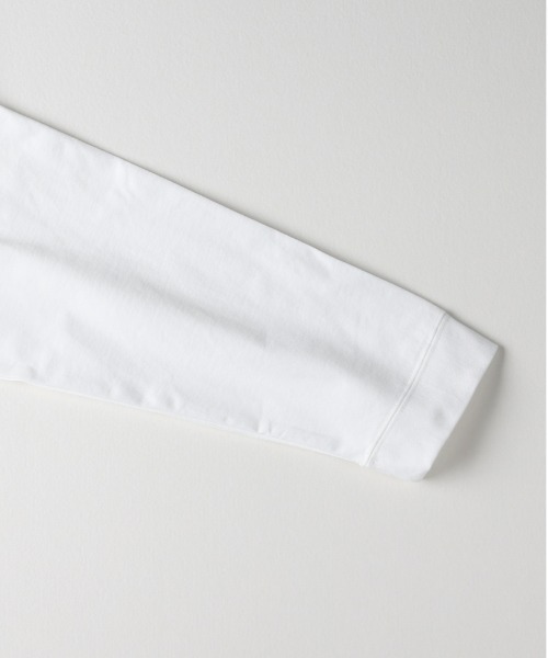 Right-on(ライトオン)の「Refurbish(リファービッシュ)【メンズ】【接触冷感】ペーパータッチ天竺ロングスリーブTシャツ(Tシャツ/カットソー・メンズ・ブラック/ホワイト・L/XL/M)」の8枚目の写真
