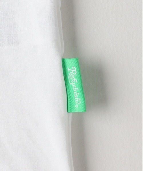 Right-on(ライトオン)の「Refurbish(リファービッシュ)【メンズ】【接触冷感】ペーパータッチ天竺ロングスリーブTシャツ(Tシャツ/カットソー・メンズ・ブラック/ホワイト・L/XL/M)」の9枚目の写真