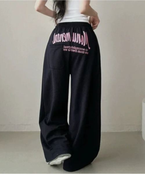 セール】ケツロゴスウェットパンツ（スウェットパンツ）｜LETee