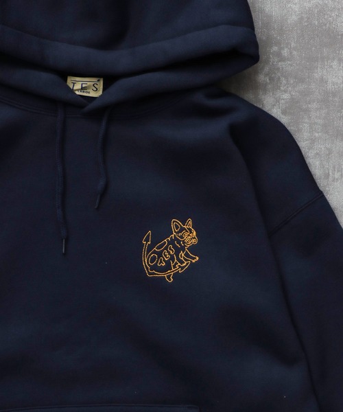 TES BANDANA EMB BIG SWEAT PARKA / スウェットパーカー（パーカー