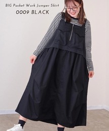 美品 go slow caravan ミリロピュール ボーリングピンジャンスカ go slow caravan（ゴースローキャラバン）の「mililopiulu