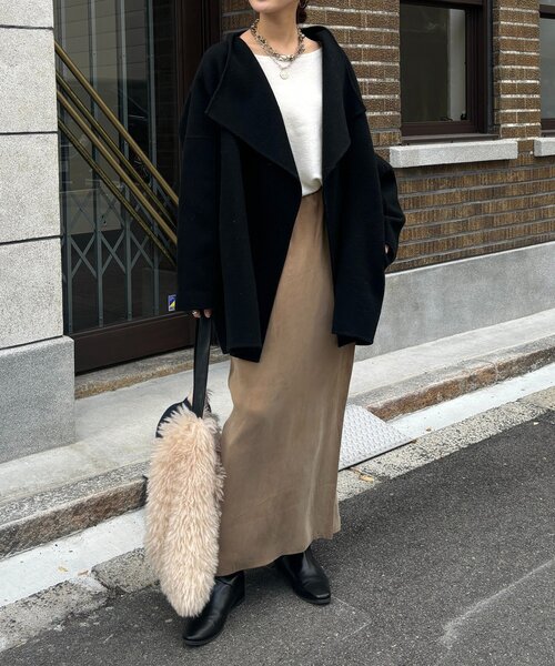 セール】ハンドメイドミドル丈コート（その他アウター）｜DouDou