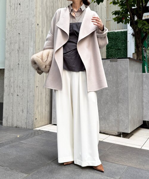 セール】ハンドメイドミドル丈コート（その他アウター）｜DouDou