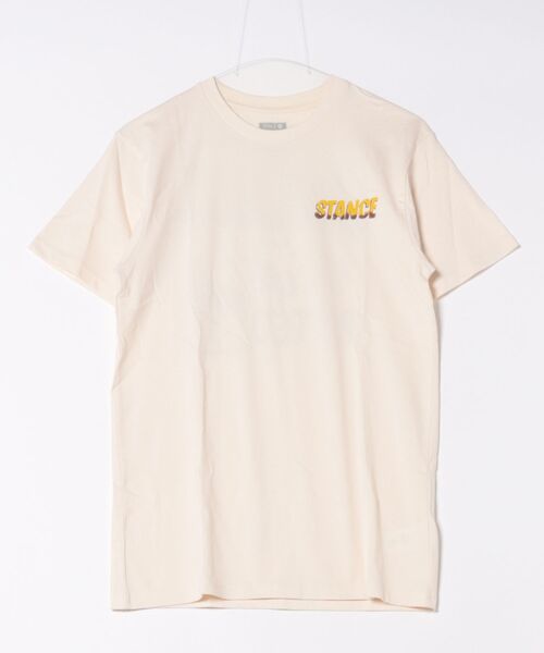STANCE(スタンス)の「【STANCE/スタンス】バックプリントコットンTシャツ ユニセックス PITTED SS(Tシャツ/カットソー・メンズ・ホワイト系その他・MEDIUM/LARGE/SMALL/X-LARGE)」の1枚目の写真