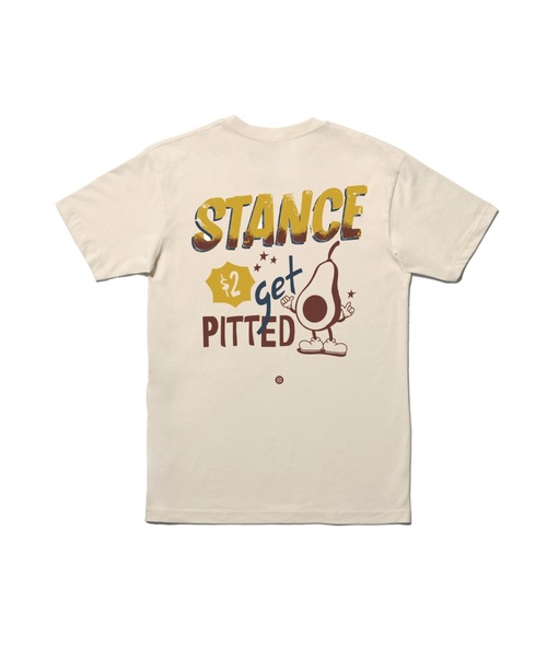 STANCE(スタンス)の「【STANCE/スタンス】バックプリントコットンTシャツ ユニセックス PITTED SS(Tシャツ/カットソー・メンズ・ホワイト系その他・MEDIUM/LARGE/SMALL/X-LARGE)」の2枚目の写真