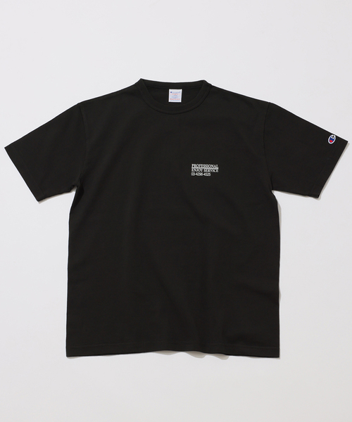 CHAMPION / チャンピオン × SUPER MARKET BLACK T1011（Tシャツ