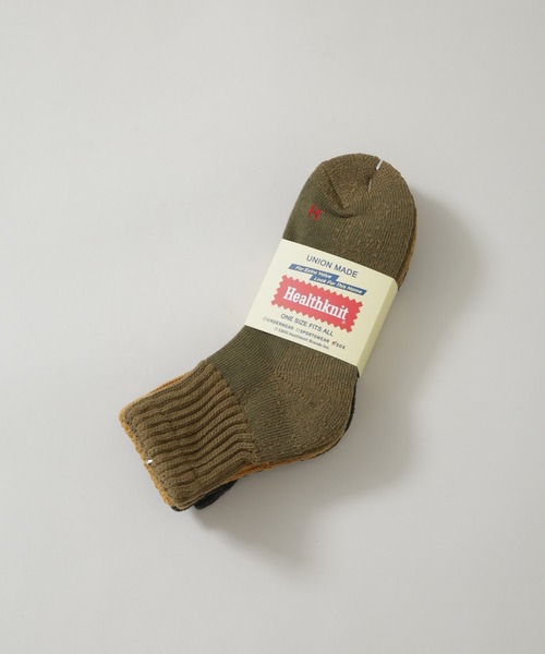 NANO universe（ナノユニバース）の「Healthknit/シンカーカラー無地 ソックス 3足セット（ソックス/靴下・メンズ・その他1・FREE）」の2枚目の写真