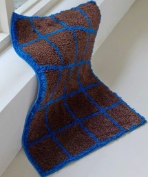 Made in I（メイドインアイ）の「北欧 MODERN ART BATH MAT（ラグ/マット）」