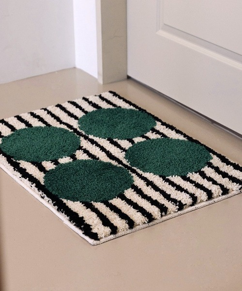 Made in I(ChCAC)̖k MODERN ART BATH MAT(O/}bg)
