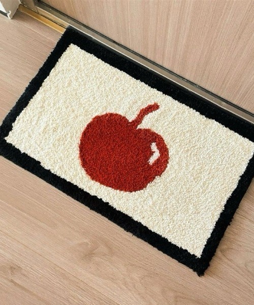 Made in I（メイドインアイ）の「北欧 MODERN ART BATH MAT（ラグ/マット・レディース・ホワイト系その他/ホワイト/ブルー/グリーン系その他/ブルー系その他/ホワイト×ブルー/レッド・FREE）」の7枚目の写真