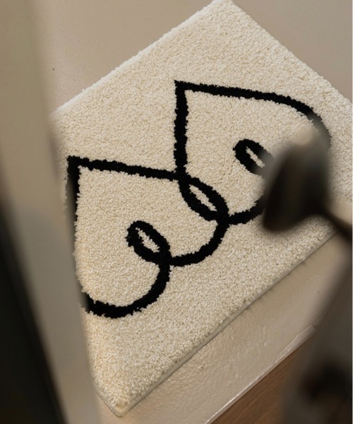 Made in I（メイドインアイ）の「北欧 MODERN ART BATH MAT（ラグ/マット・レディース・ホワイト系その他/ホワイト/ブルー/グリーン系その他/ブルー系その他/ホワイト×ブルー/レッド・FREE）」の2枚目の写真