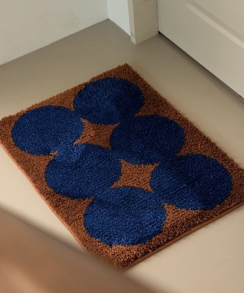 Made in I(ChCAC)̖k MODERN ART BATH MAT(O/}bg)