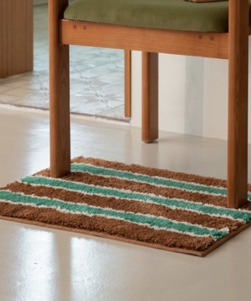 Made in I（メイドインアイ）の「北欧 MODERN ART BATH MAT（ラグ/マット・レディース・ホワイト系その他/ホワイト/ブルー/グリーン系その他/ブルー系その他/ホワイト×ブルー/レッド・FREE）」の11枚目の写真