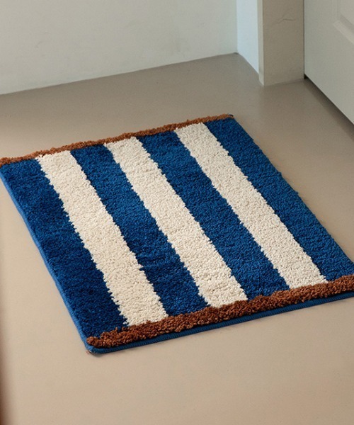 Made in I（メイドインアイ）の「北欧 MODERN ART BATH MAT（ラグ/マット・レディース・ホワイト系その他/ホワイト/ブルー/グリーン系その他/ブルー系その他/ホワイト×ブルー/レッド・FREE）」の14枚目の写真