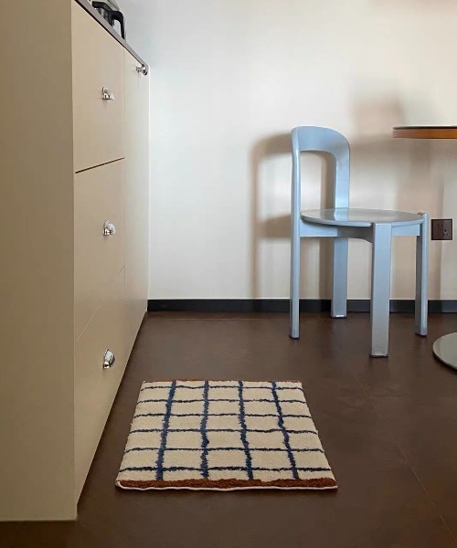Made in I(メイドインアイ)の「北欧 MODERN ART BATH MAT(ラグ/マット・レディース・ホワイト系その他/ホワイト/ブルー/グリーン系その他/ブルー系その他/ホワイト×ブルー/レッド・FREE)」の22枚目の写真