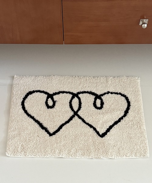Made in I（メイドインアイ）の「北欧 MODERN ART BATH MAT（ラグ/マット・レディース・ホワイト系その他/ホワイト/ブルー/グリーン系その他/ブルー系その他/ホワイト×ブルー/レッド・FREE）」の8枚目の写真