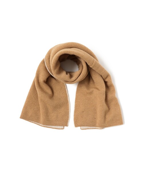 Johnstons of Elgin（ジョンストンズオブエルガン）の「Johnstons of Elgin / リバーシブル ニット ストール（ストール/ショール・レディース・ブラック/ブラウン系その他4・ONE SIZE）」の8枚目の写真