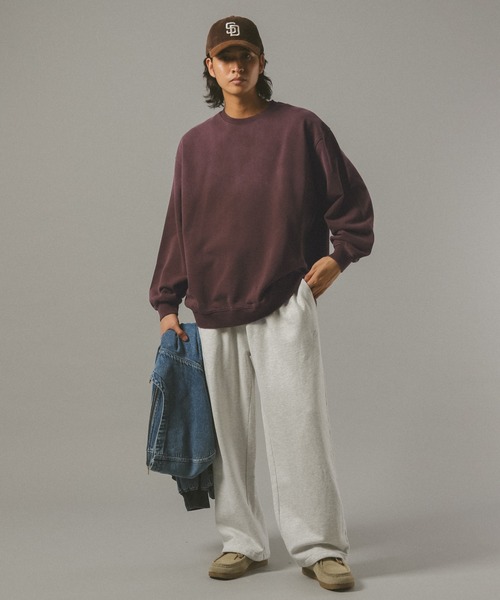 セール】ピグメント加工裏毛スウェット（スウェット）｜RAGEBLUE