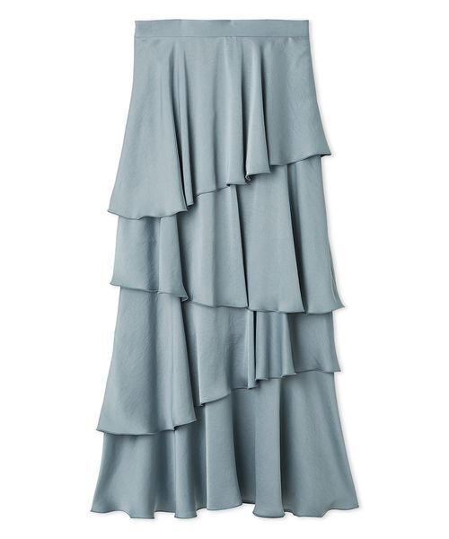 サテンナローティアードスカート（スカート）｜SNIDEL（スナイデル）の