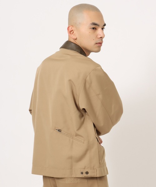 atmos(アトモス)の「atmos Nylon OX Work Jacket / アトモス ナイロン オーエクス ワーク ジャケット(その他アウター・メンズ・ブラック/ベージュ・M/L/XL)」の17枚目の写真