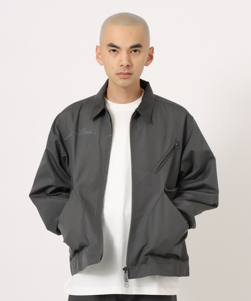 atmos(アトモス)の「atmos Nylon OX Work Jacket / アトモス ナイロン オーエクス ワーク ジャケット(その他アウター・メンズ・ブラック/ベージュ・M/L/XL)」の3枚目の写真