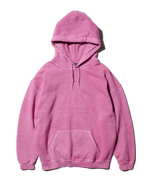 TOWNCRAFT（タウンクラフト）の「TOWN CRAFT タウンクラフト / 90S PIGMENT PULL HOODIE（パーカー・メンズ・ピンク/ネイビー/パープル/ブラック/ブルーグレー/オリーブ/エメラルド/ライトブルー/グレー/ターコイズブルー・MEDIUM/X-LARGE/XX-LARGE/LARGE）」の10枚目の写真