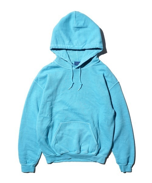 TOWNCRAFT（タウンクラフト）の「TOWN CRAFT タウンクラフト / 90S PIGMENT PULL HOODIE（パーカー・メンズ・ピンク/ネイビー/パープル/ブラック/ブルーグレー/オリーブ/エメラルド/ライトブルー/グレー/ターコイズブルー・MEDIUM/X-LARGE/XX-LARGE/LARGE）」の8枚目の写真
