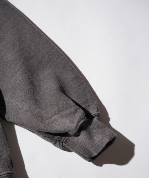 TOWNCRAFT（タウンクラフト）の「TOWN CRAFT タウンクラフト / 90S PIGMENT PULL HOODIE（パーカー・メンズ・ピンク/ネイビー/パープル/ブラック/ブルーグレー/オリーブ/エメラルド/ライトブルー/グレー/ターコイズブルー・MEDIUM/X-LARGE/XX-LARGE/LARGE）」の20枚目の写真