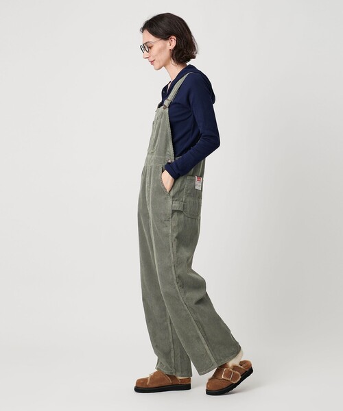 【glamb】コーデュロイビッグオーバーオール glamb】コーデュロイビッグオーバーオール Corduroy big overall