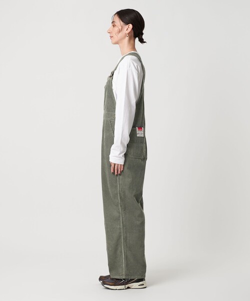BIG MAC（ビッグマック）の「【別注】＜BIG MAC＞コーデュロイ オーバーオール（サロペット/オーバーオール・レディース・オリーブ・FREE）」の6枚目の写真