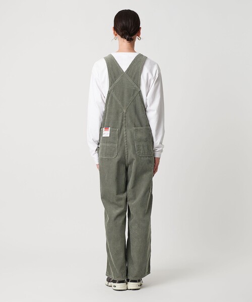BIG MAC（ビッグマック）の「【別注】＜BIG MAC＞コーデュロイ オーバーオール（サロペット/オーバーオール・レディース・オリーブ・FREE）」の15枚目の写真
