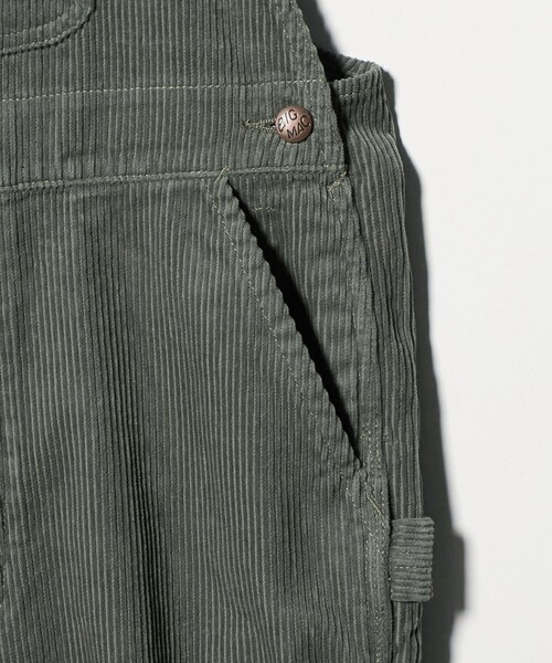 BIG MAC（ビッグマック）の「【別注】＜BIG MAC＞コーデュロイ オーバーオール（サロペット/オーバーオール・レディース・オリーブ・FREE）」の7枚目の写真