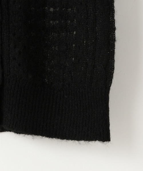 LOWRYS FARM(ローリーズファーム)の「レーシーフリルカーディガン 593406(カーディガン/ボレロ・レディース・アイボリー/ライトグリーン/ブラック・FREE)」の17枚目の写真