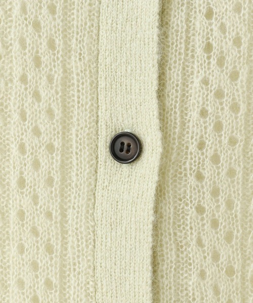 LOWRYS FARM(ローリーズファーム)の「レーシーフリルカーディガン 593406(カーディガン/ボレロ・レディース・アイボリー/ライトグリーン/ブラック・FREE)」の21枚目の写真