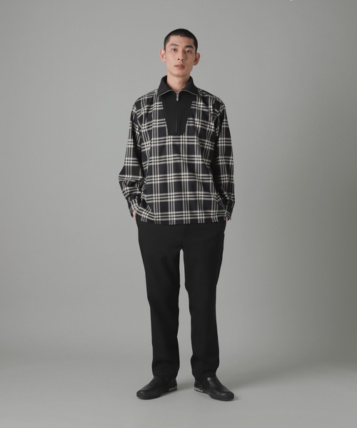 新品　 ZUCCa / TWストレッチチェック / シャツ TWストレッチチェック / シャツ（シャツ/ブラウス）｜ZUCCa（ズッカ