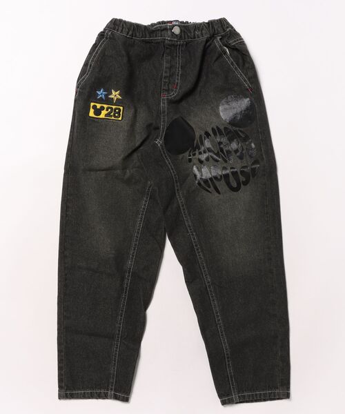 Disney（ディズニー）の「ディズニー グランジデニムロングパンツ 0908K（デニムパンツ・キッズ・ライトインディゴブルー/ブラック・80ｃｍ/90cm/100cm/110cm/120cm/130cm/140cm）」の4枚目の写真