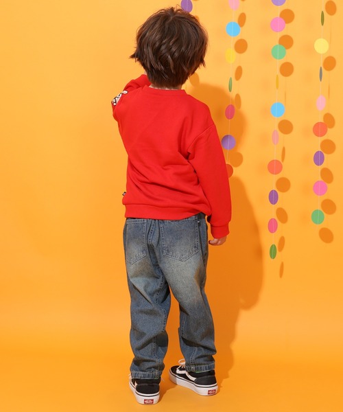 Disney（ディズニー）の「ディズニー グランジデニムロングパンツ 0908K（デニムパンツ・キッズ・ライトインディゴブルー/ブラック・80ｃｍ/90cm/100cm/110cm/120cm/130cm/140cm）」の14枚目の写真